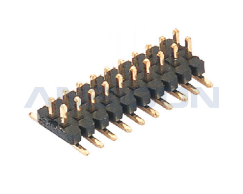 Pitch 1.0 Pin Header Connector, double row , SMT ,High temperature resistance PA6T/PA9T/LCP Board to board connector