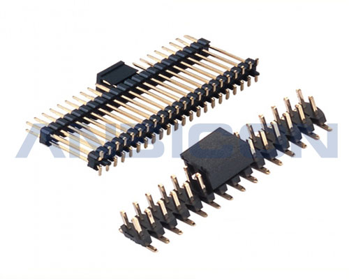 Pin Header Connector board to board connector SMT 2 rows tape&reel witch cap PA9T/LCP