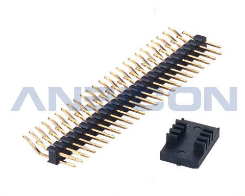 2.0Pin Header, single plastic, Dual Row, Horizontal SMT