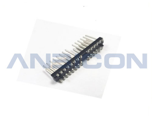 Pitch 2.54mm Pin Header Connector ,28P, Flat Pin, SMT Auto Connector