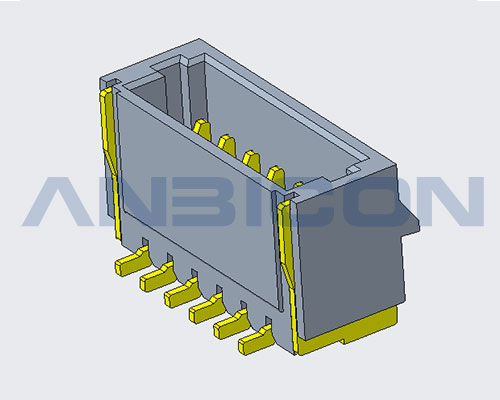 Pitch 1.00mm H4.40mm SMT Straight Angle