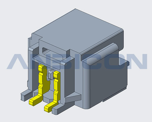 Pitch 2.00mm H6.35mm SMT Right Angle