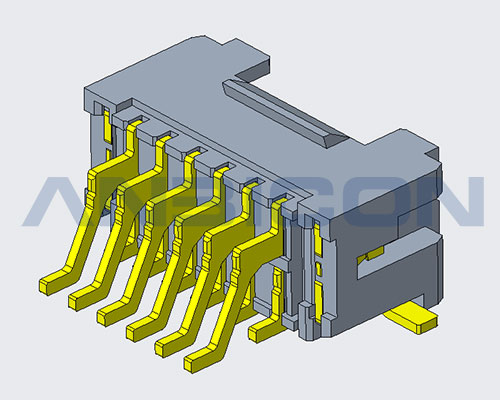 Pitch 2.00mm H7.35mm SMT Right Angle