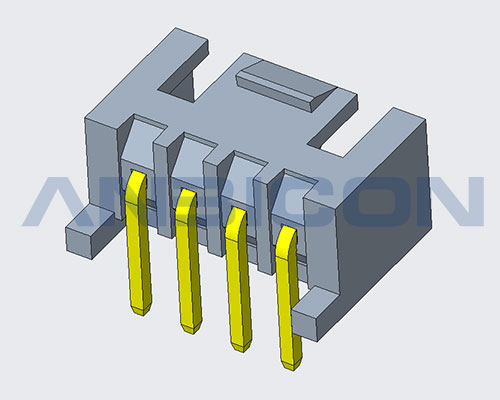 Pitch 2.50mm H6.40mm DIP Right Angle