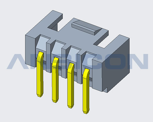 Pitch 2.50mm H6.40mm DIP Right Angle