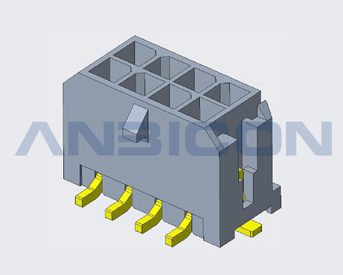 Pitch 3.00mm H10.00mm SMT Straight Angle