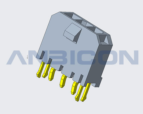 Pitch 3.00mm H9.90mm DIP Straight Angle