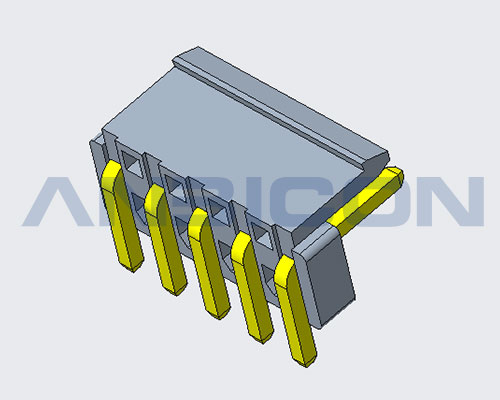 Pitch 3.96mm H8.65mm DIP Right Angle