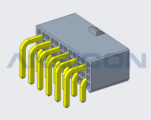 Pitch 4.20mm H11.40mm DIP Right Angle