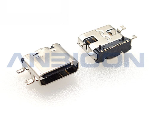 TYPE C Female 16PIN SMT Type