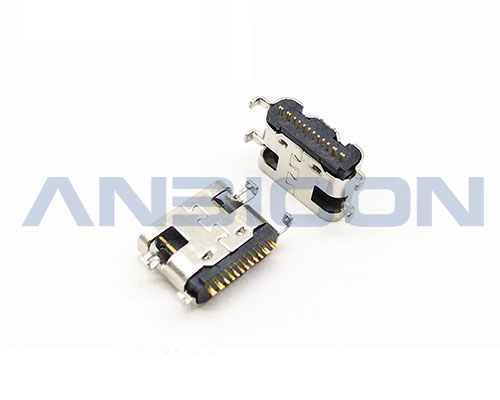 TYPE C Female 16PIN  Sinking  0.8/1.6mm Type