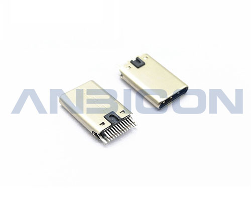 USB3.1 TYPE-C CM 24Pin Without PCB  L=9.1mm