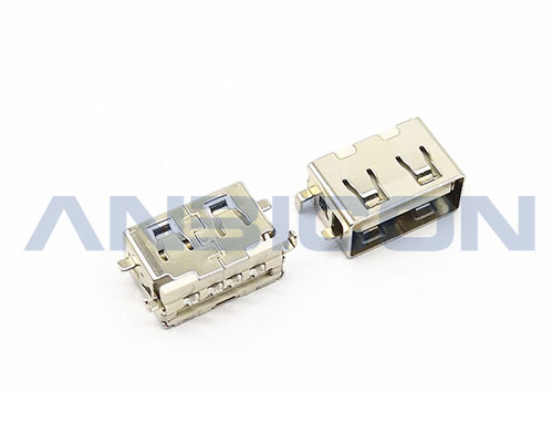 USB 2.0 AF Sinking Type 1.9mm L=8.5mm