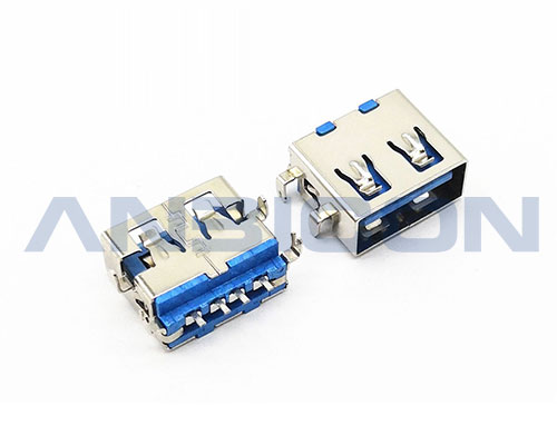 USB 2.0 AF Sinking Type 1.9mm L=10.0mm