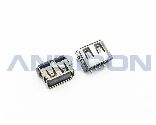 USB 2.0 AF SMT Type L=10.0mm H=5.7mm