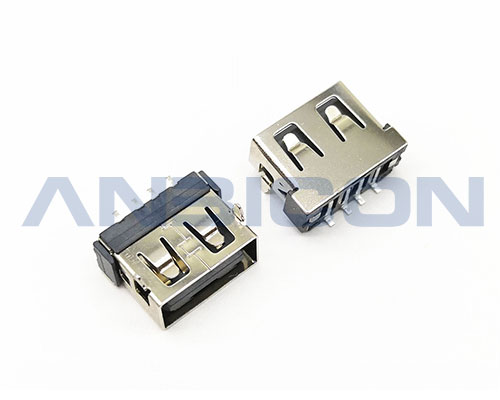 USB 2.0 AF SMT Type L=10.6mm