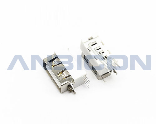 USB 2.0 AF 90° DIP L=10.0mm