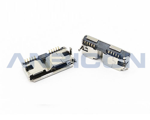 MICRO USB SMT Type 12.5mm