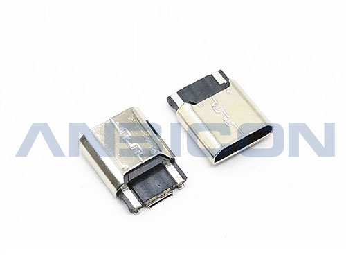 MICRO USB 2.0 Female Solder Wire Type 2Pin