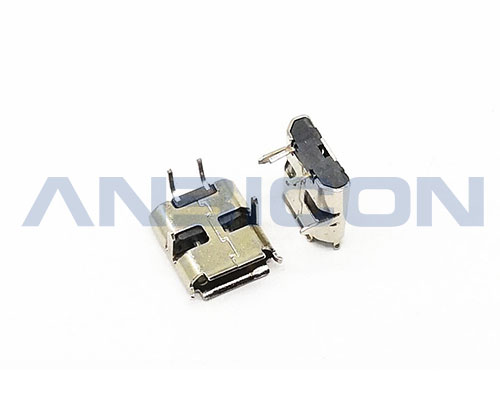 MICRO USB 2.0 Female 2Pin 90° Type