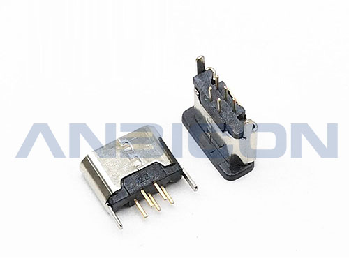 MICRO USB 2.0 Female 180° DIP Type