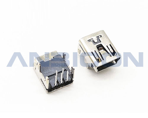 MINI USB 90° DIP Type